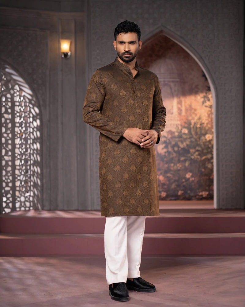 Men's Blue Traditional Panjabi