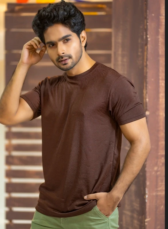 Men's Coffee Casual T-Shirt