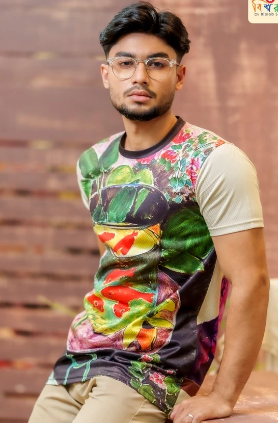 Men's Colorful Casual T-Shirt